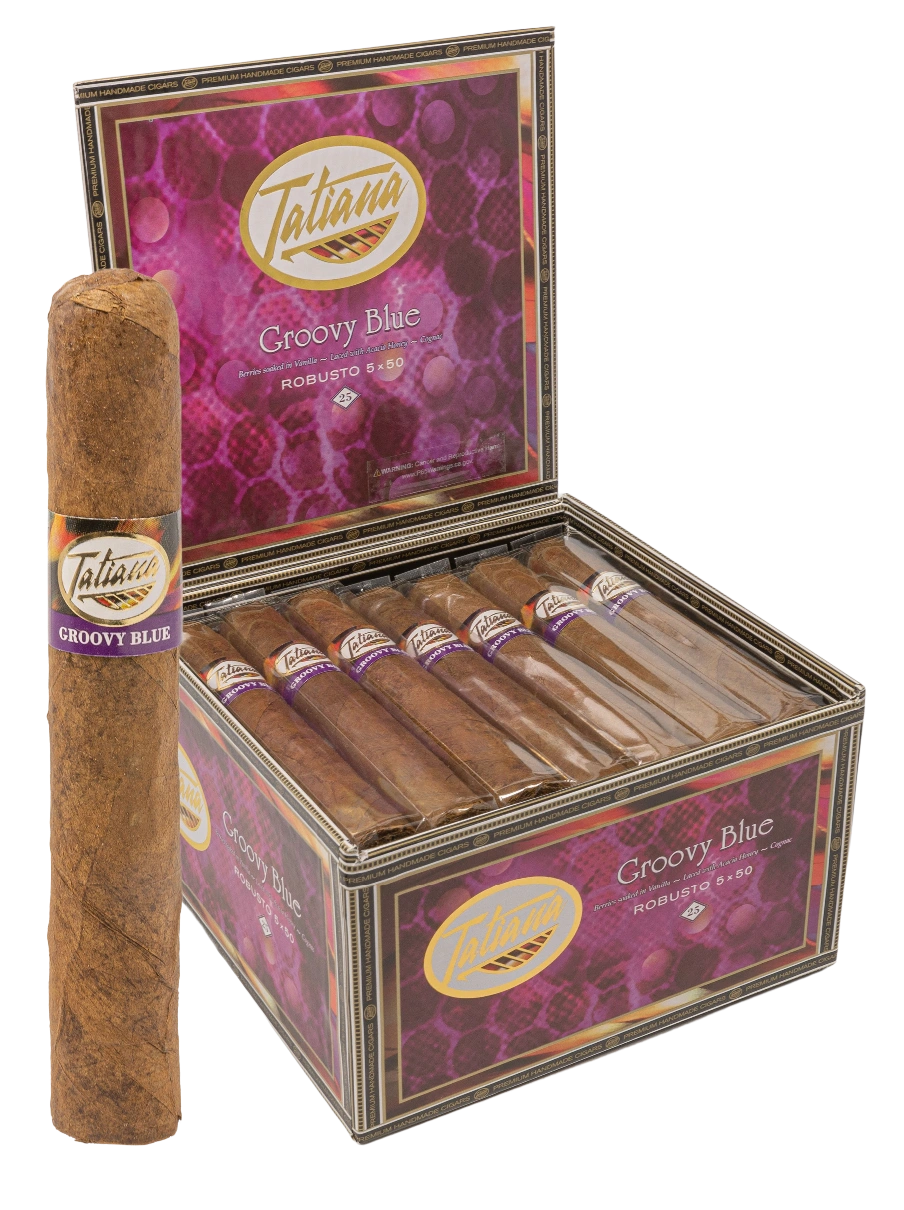 GROOVY BLUE Robusto 5×50